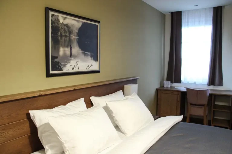 Modern interior of the Deluxe Room at Villa Panuka